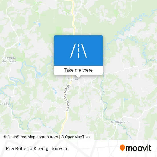 Rua Roberto Koenig map