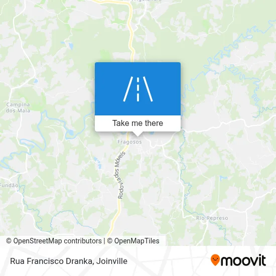 Rua Francisco Dranka map