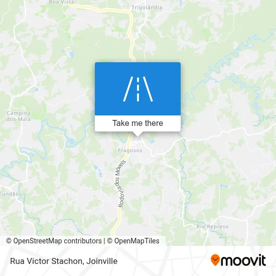 Rua Victor Stachon map