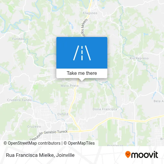 Rua Francisca Mielke map