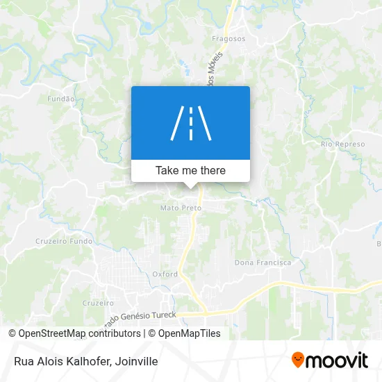 Rua Alois Kalhofer map