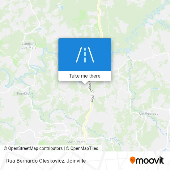 Rua Bernardo Oleskovicz map