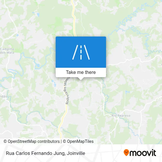 Rua Carlos Fernando Jung map