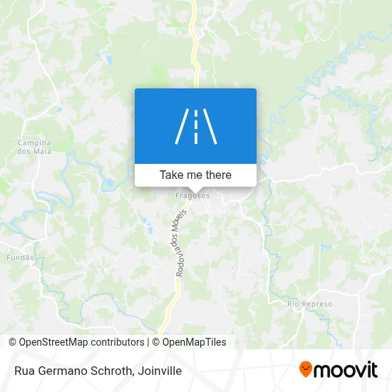 Rua Germano Schroth map