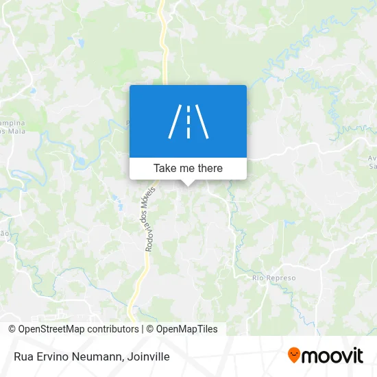 Rua Ervino Neumann map