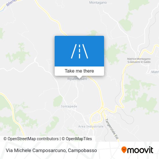 Via Michele Camposarcuno map