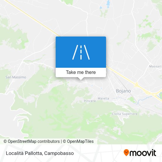 Località Pallotta map