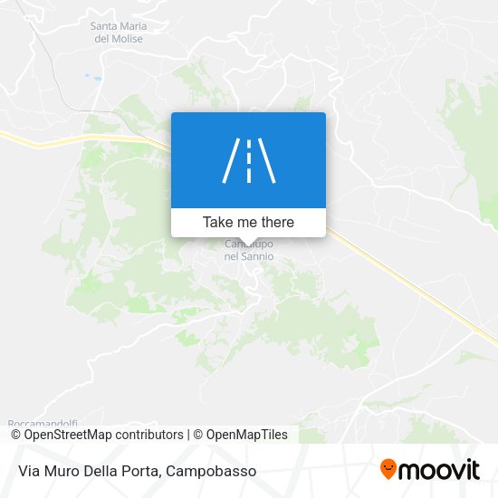 Via Muro Della Porta map