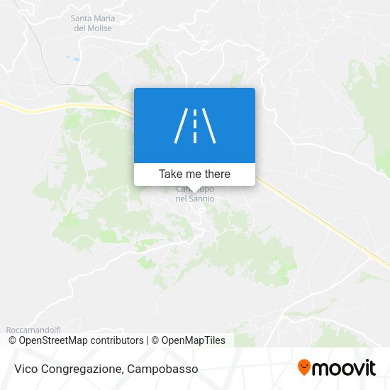 Vico Congregazione map