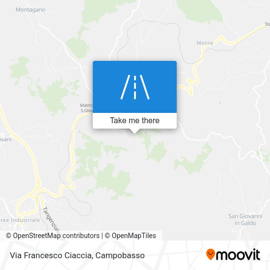 Via Francesco Ciaccia map