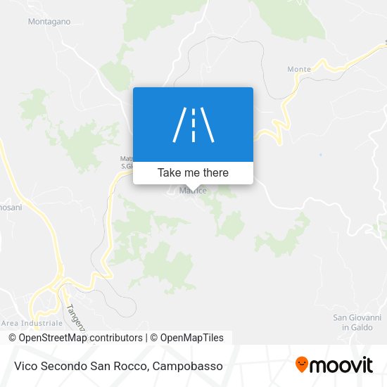 Vico Secondo San Rocco map