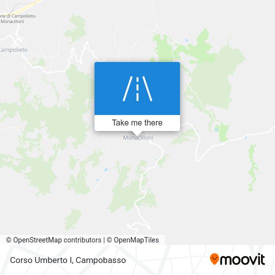 Corso Umberto I map