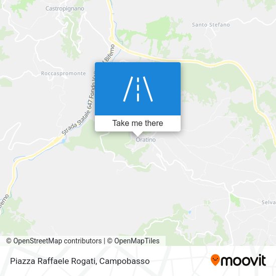 Piazza Raffaele Rogati map