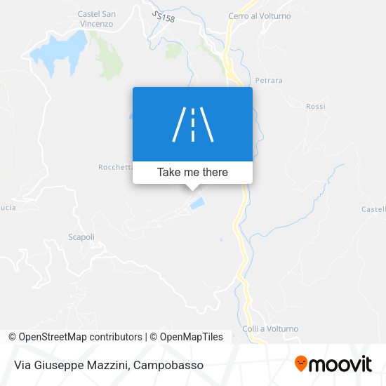 Via Giuseppe Mazzini map