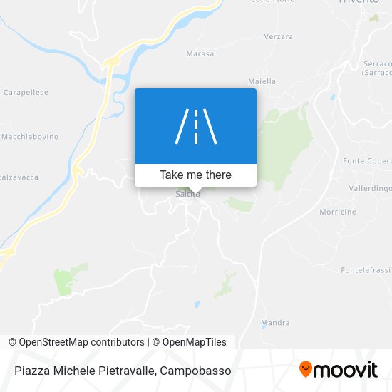 Piazza Michele Pietravalle map