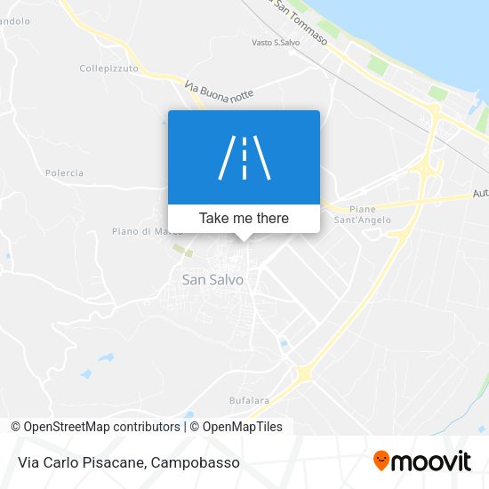Via Carlo Pisacane map