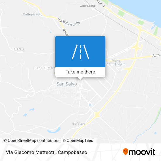 Via Giacomo Matteotti map