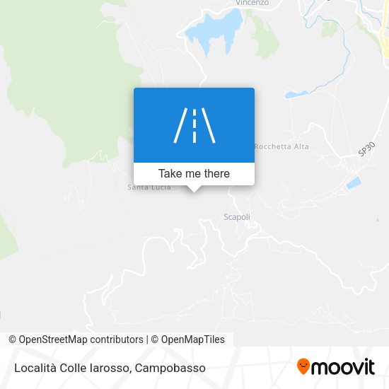 Località Colle Iarosso map