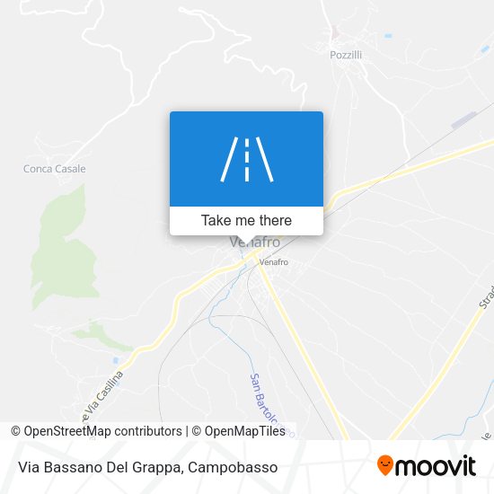 Via Bassano Del Grappa map