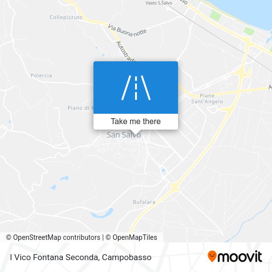 I Vico Fontana Seconda map