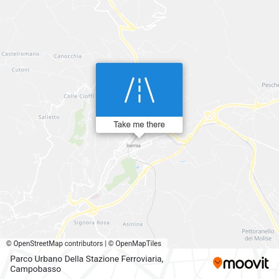 Parco Urbano Della Stazione Ferroviaria map