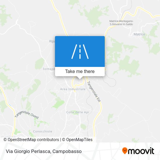 Via Giorgio Perlasca map