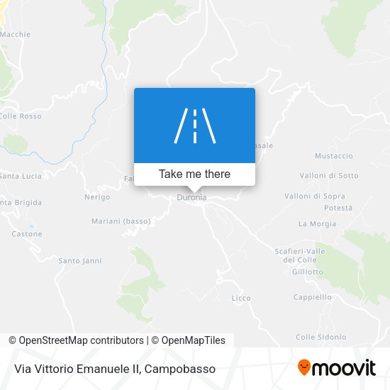 Via Vittorio Emanuele II map