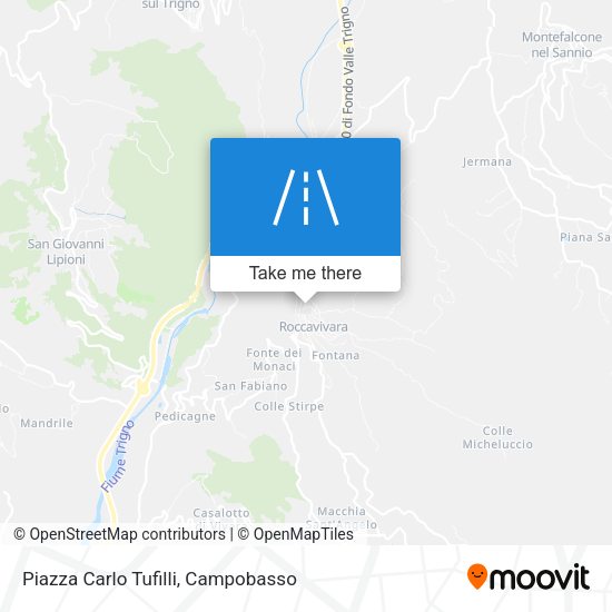 Piazza Carlo Tufilli map