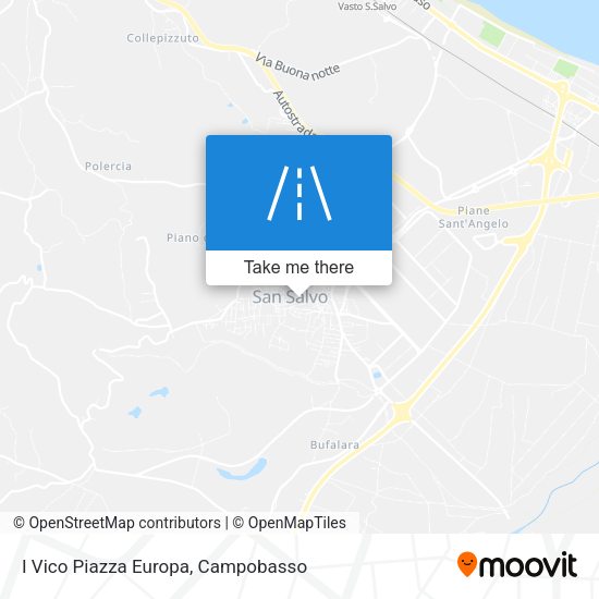 I Vico Piazza Europa map