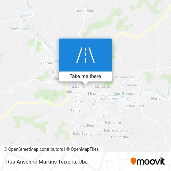 Rua Anselmo Martins Teixeira map