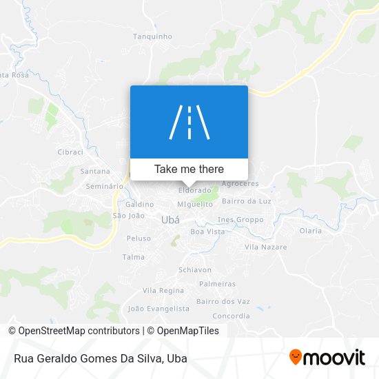 Rua Geraldo Gomes Da Silva map