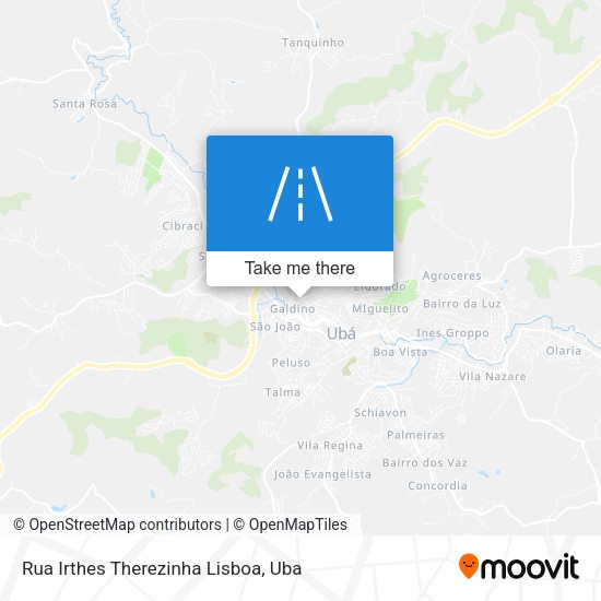 Rua Irthes Therezinha Lisboa map
