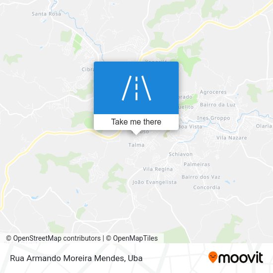 Rua Armando Moreira Mendes map