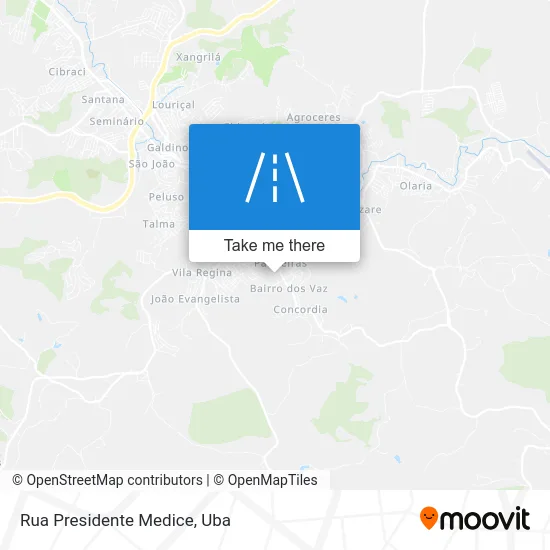 Rua Presidente Medice map