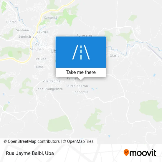 Rua Jayme Balbi map
