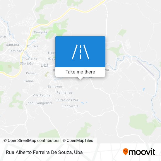 Rua Alberto Ferreira De Souza map