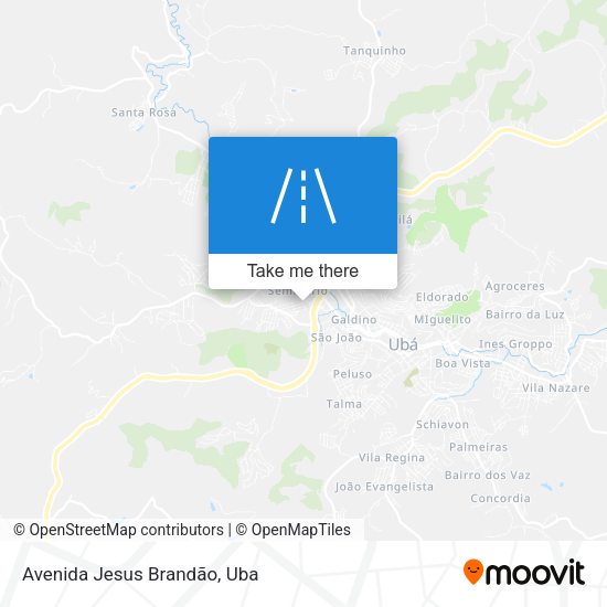Avenida Jesus Brandão map