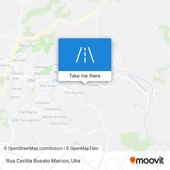 Rua Cecilia Busato Marcos map