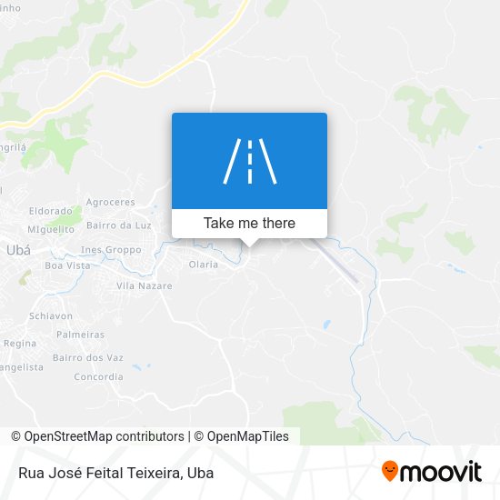 Rua José Feital Teixeira map
