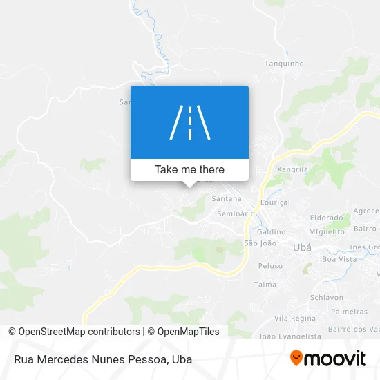Rua Mercedes Nunes Pessoa map