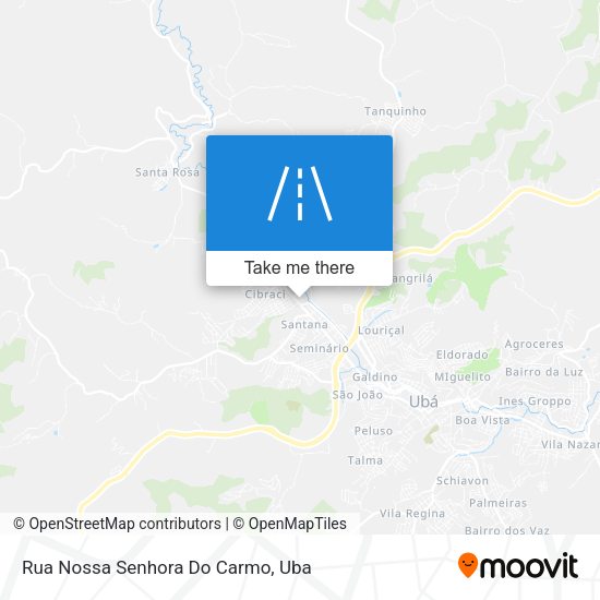 Rua Nossa Senhora Do Carmo map