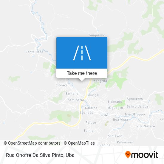 Rua Onofre Da Silva Pinto map