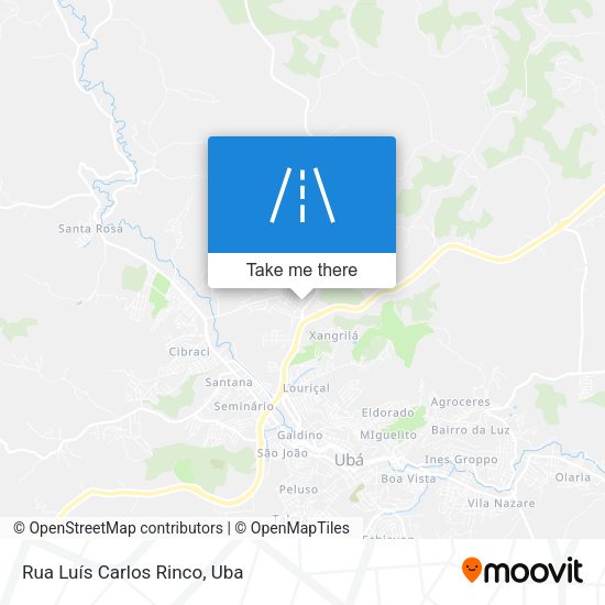Rua Luís Carlos Rinco map