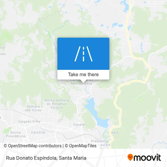 Rua Donato Espíndola map