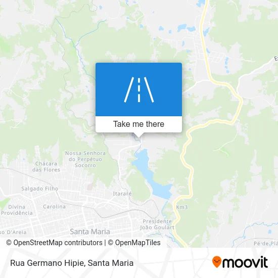 Rua Germano Hipie map