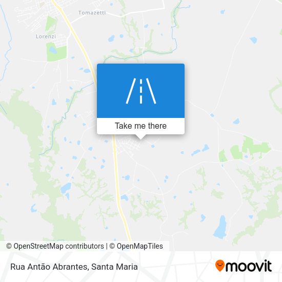 Rua Antão Abrantes map