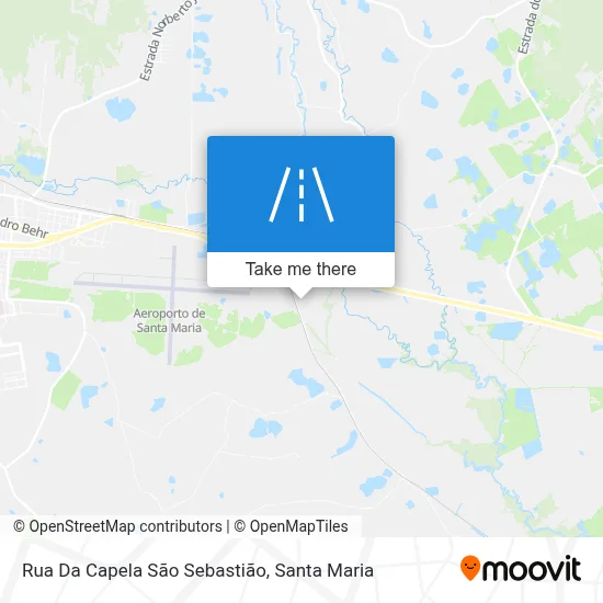 Rua Da Capela São Sebastião map
