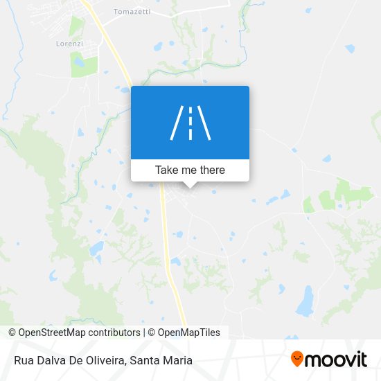 Rua Dalva De Oliveira map