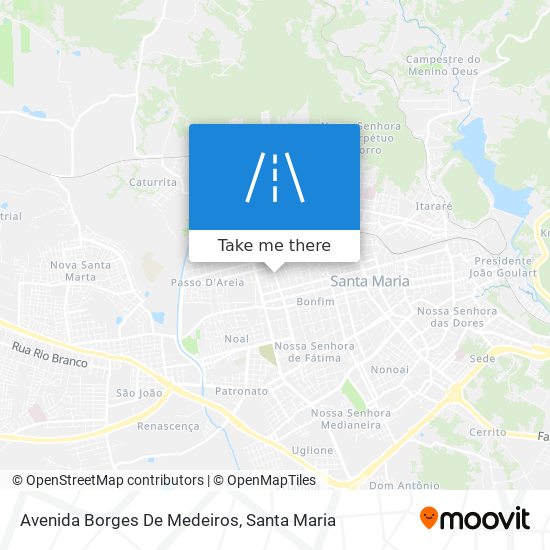 Avenida Borges De Medeiros map