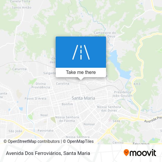 Avenida Dos Ferroviários map
